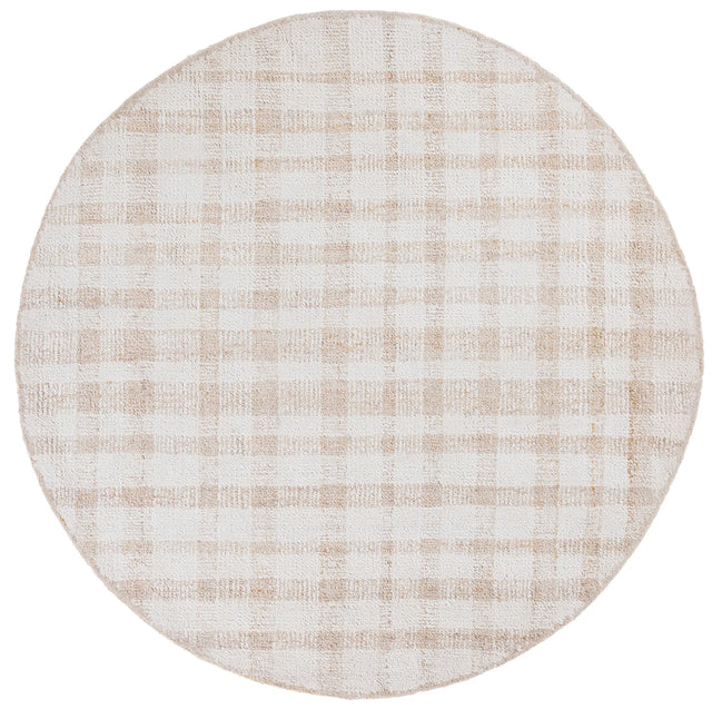 Safavieh Abstract 6'-0" x 6'-0" Rug in Ivory / Gold