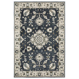 Oriental Weavers Sphinx Ellington Ell08 Blue/ Beige Rug - main flat