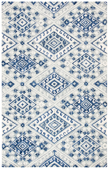 Safavieh Aspen 4'-0" x 6'-0" Rug in Grey / Navy
