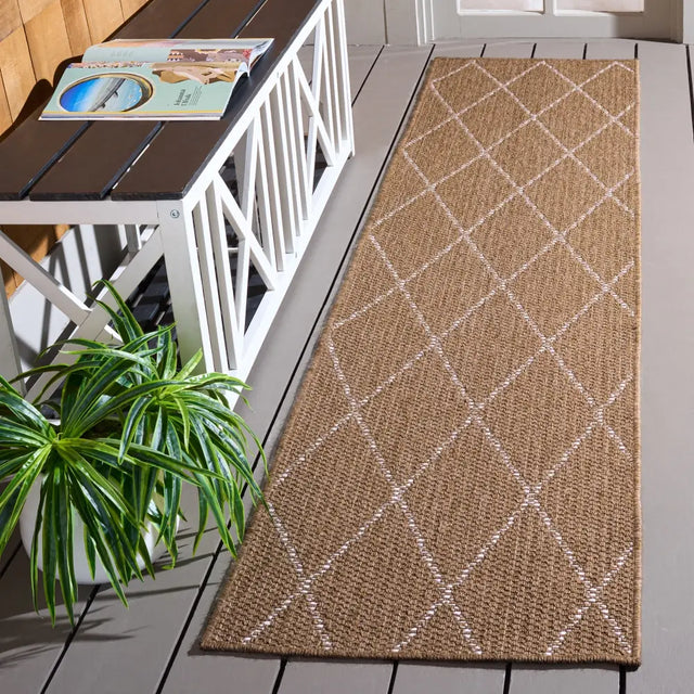 Safavieh Sisal Performance 2'-0" x 8'-0" Rug in Natural / Ivory