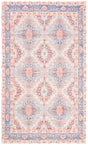 Safavieh Saffron 3'-0" x 5'-0" Rug in Blue / Rust