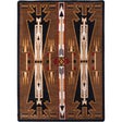American Dakota Horse Thieves Brown Rug