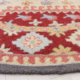 Safavieh Aspen 5'-0" x 5'-0" Rug in Red / Ivory