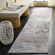 Safavieh Palma 2'-2" x 9'-0" Rug in Grey / Teal