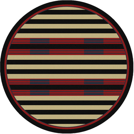 American Dakota Chief Stripe Multi Rug