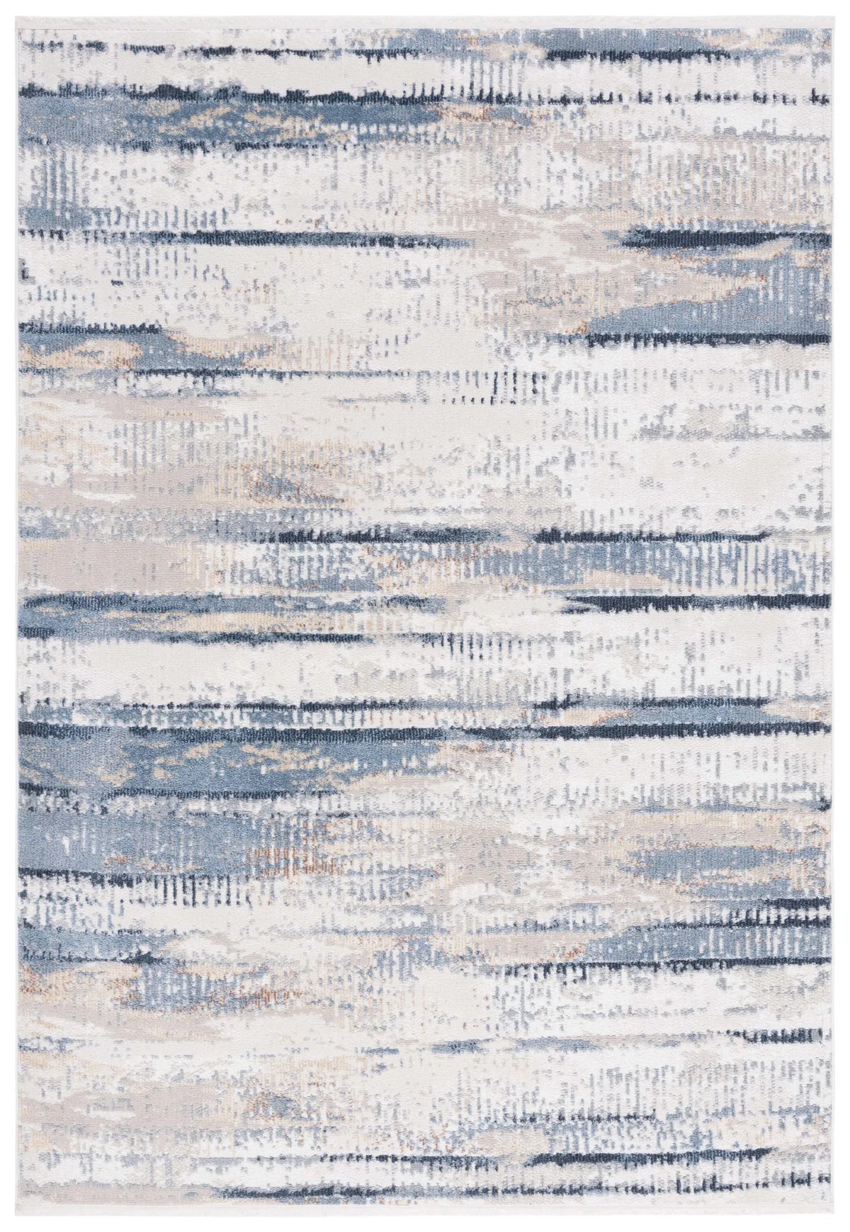 Safavieh Bayside 4'-0" x 6'-0" Rug in Blue / Gold