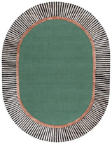 Safavieh Fifth Avenue 7'-0" x 9'-0" Rug in Green / Black