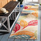 Safavieh Cabana 2'-2" x 11'-0" Rug in Ivory / Green