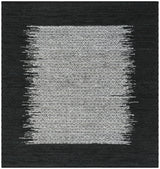 Safavieh Vintage Leather 6'-0" x 6'-0" Rug in Light Grey / Black
