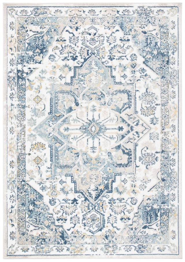 Safavieh Skyler 4'-5" x 6'-5" Rug in Ivory / Navy