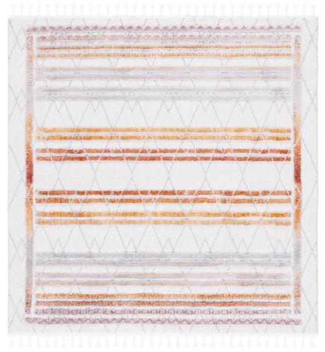 Safavieh Marrakesh 6'-7" x 6'-7" Rug in Grey / Multi