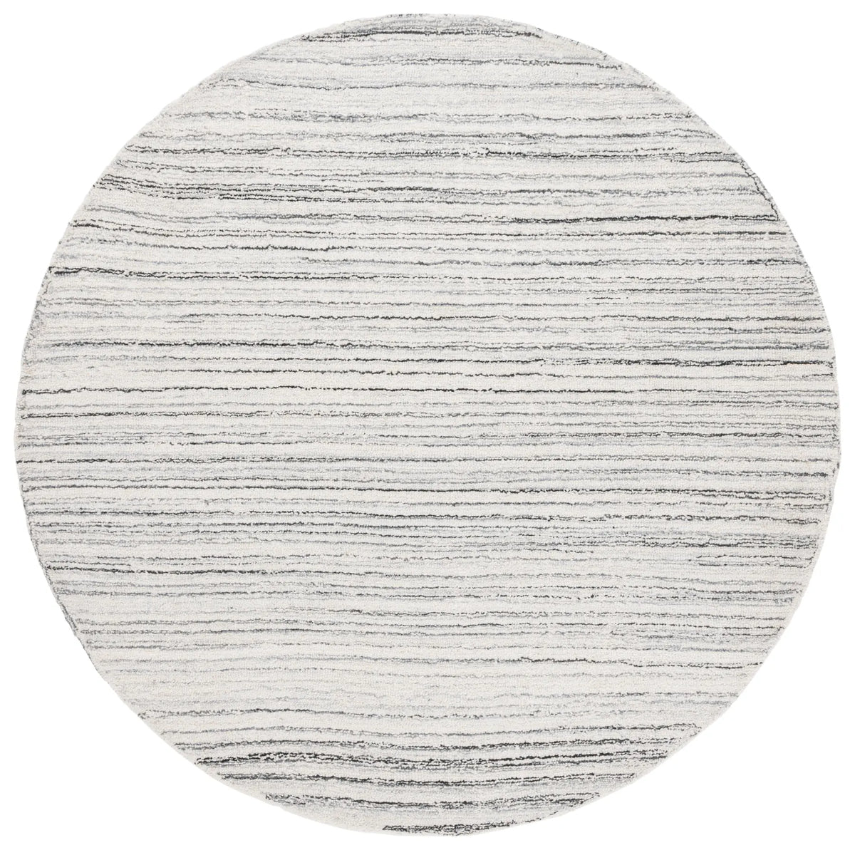 Safavieh Ebony 6'-0" x 6'-0" Rug in Grey / Ivory