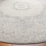 Safavieh Hanna 6'-7" x 6'-7" Rug in Ivory / Light Grey