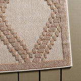 Safavieh Martha Stewart Global 8'-0" x 10'-0" Rug in Beige / Brown