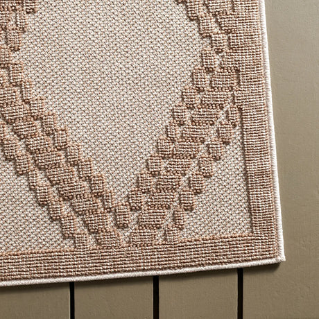 Safavieh Martha Stewart Global 8'-0" x 10'-0" Rug in Beige / Brown