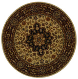 Safavieh Heritage 3'-6" x 3'-6" Rug in Ivory / Red