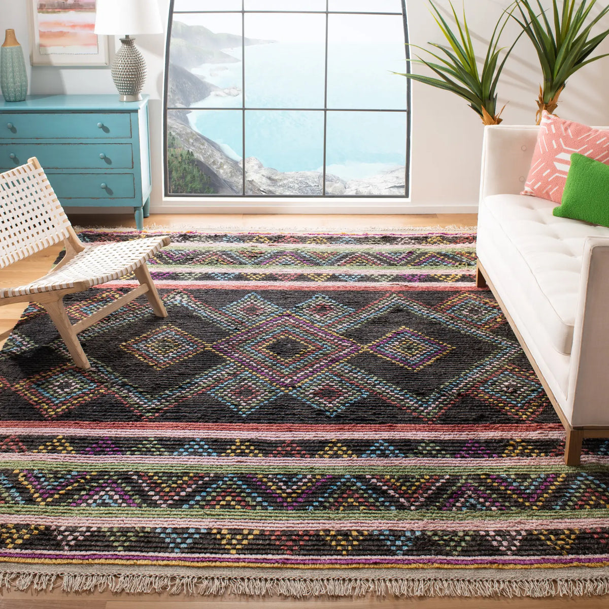 Safavieh Kenya 8'-0" x 10'-0" Rug in Multi