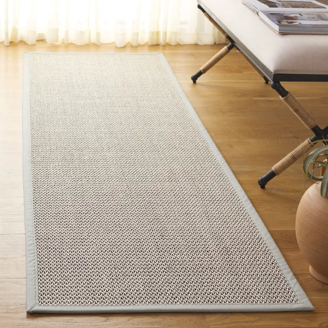 Safavieh Natural Fiber 2'-6" x 8'-0" Rug in Marble / Beige