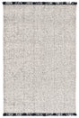 Safavieh Manhattan 4'-0" x 6'-0" Rug in Ivory / Black