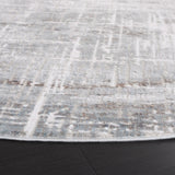 Safavieh Platinum 6'-7" x 6'-7" Rug in Grey / Dark Grey