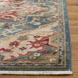 Safavieh Kashan 4'-0" x 6'-0" Rug in Blue / Beige