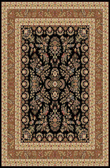 Safavieh Lyndhurst 10'-0" x 14'-0" Rug in Black / Tan