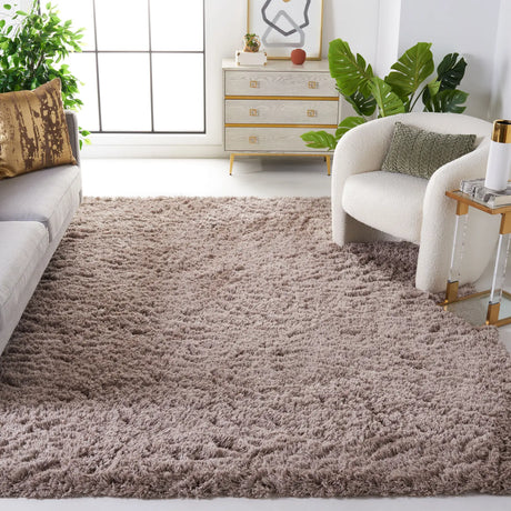 Safavieh Polar Shag 10'-0" x 14'-0" Rug in Mushroom