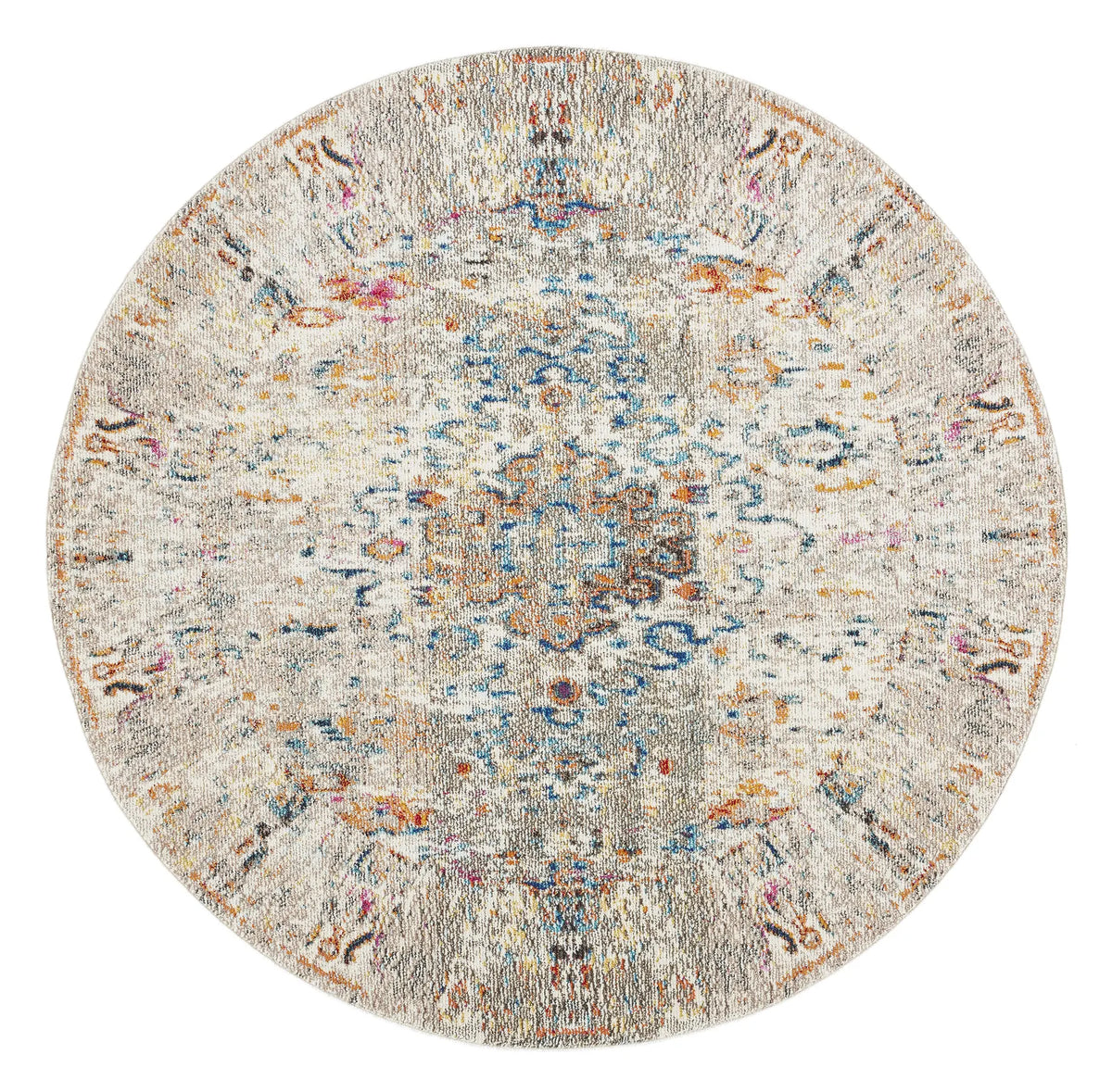 Safavieh Madison 5'-0" x 5'-0" Rug in Grey / Gold