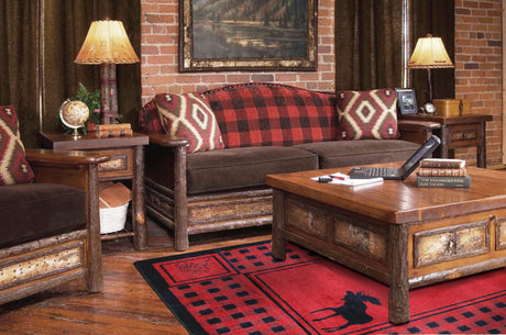 American Dakota Moose Refuge Red Rug