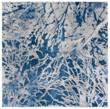 Safavieh Jasper 100 6'-7" x 6'-7" Rug in Navy / Ivory