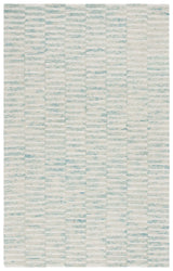 Safavieh Ebony 4'-0" x 6'-0" Rug in Dark Green / Light Green