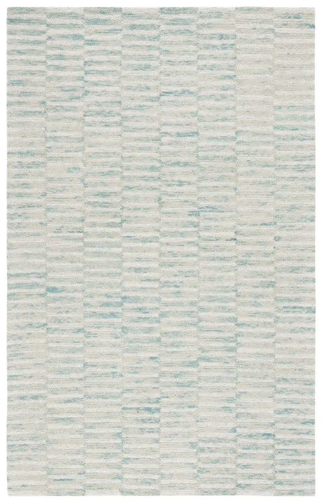 Safavieh Ebony 4'-0" x 6'-0" Rug in Dark Green / Light Green