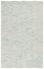 Safavieh Ebony 4'-0" x 6'-0" Rug in Dark Green / Light Green