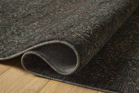 Loloi Winchester WNC-12 Traditional Power Loomed Ink, Forest Rug - pile height
