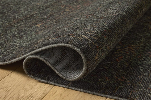 Loloi Winchester WNC-12 Traditional Power Loomed Ink, Forest Rug - pile height