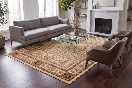 Dynamic Rugs Legacy 58021 Ivory Rugs - Room