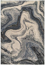 Dynamic Rugs Eclipse 63436 Power Loomed Modern Grey/Cream Rug - Rectangular