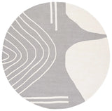 Safavieh Rodeo Drive 6'-0" x 6'-0" Rug in Grey / Ivory