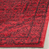 Safavieh Adirondack 3'-0" x 5'-0" Rug in Red / Black
