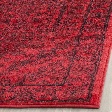 Safavieh Adirondack 3'-0" x 5'-0" Rug in Red / Black
