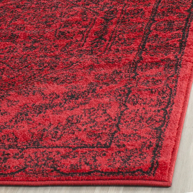 Safavieh Adirondack 3'-0" x 5'-0" Rug in Red / Black