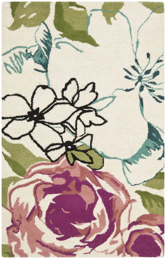 Safavieh Wyndham 2'-6" x 4'-0" Rug in Ivory / Multi