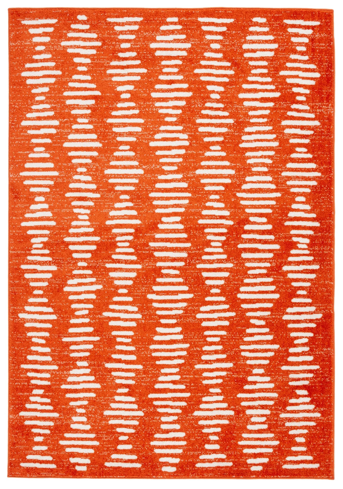 Safavieh Tulum 4'-5" x 6'-5" Rug in Rust / Ivory