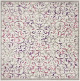 Safavieh Skyler 6'-7" x 6'-7" Rug in Ivory / Pink