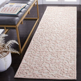 Safavieh Trace 2'-3" x 8'-0" Rug in Ivory / Pink