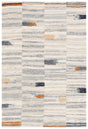 Safavieh Ebony 4'-0" x 6'-0" Rug in Ivory / Grey