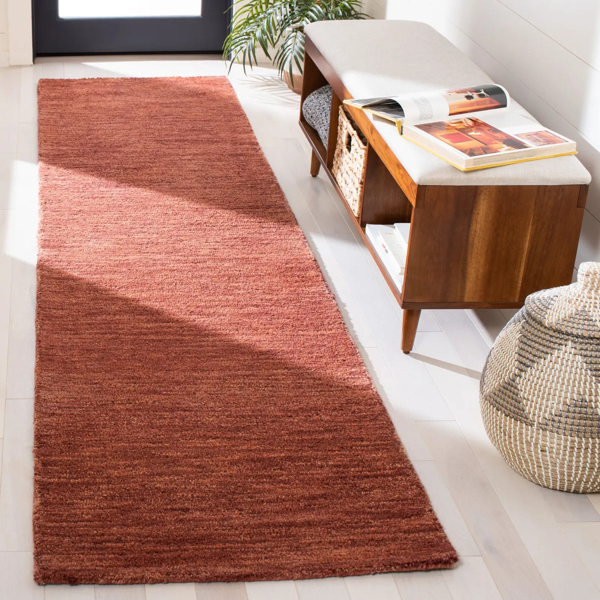 Safavieh Metro 2'-3" x 9'-0" Rug in Rust