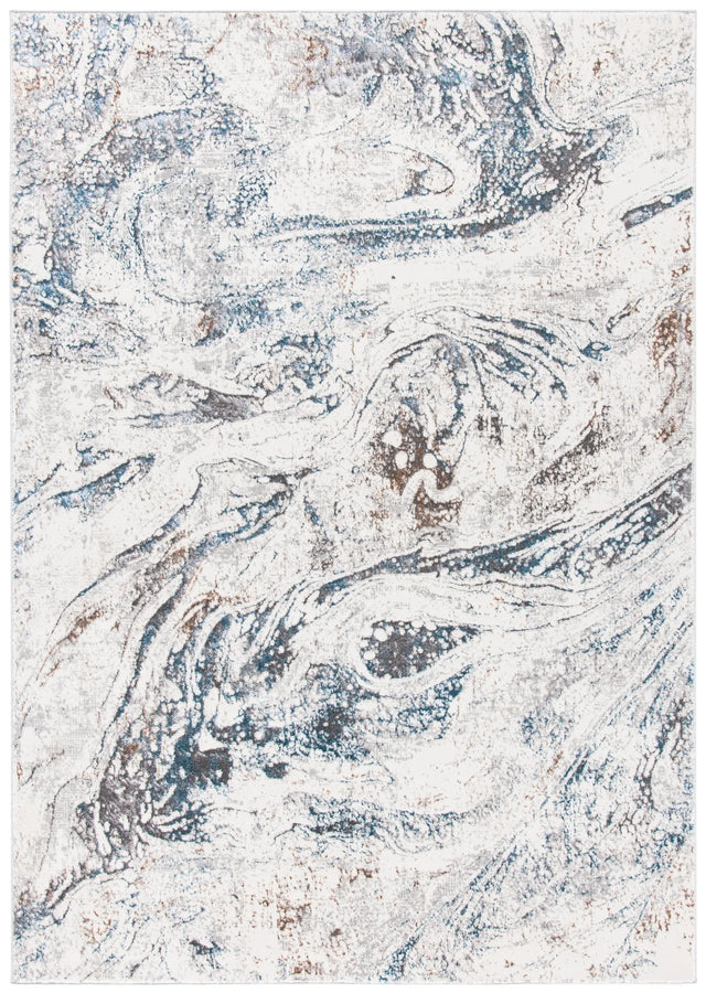 Safavieh Sonoma 4'-5" x 6'-5" Rug in Ivory / Light Blue