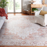 Safavieh Tucson 10'-0" x 14'-0" Rug in Light Grey / Rust
