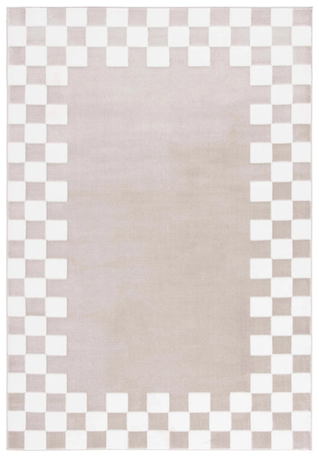 Safavieh Groove 4'-0" x 6'-0" Rug in Beige / Ivory
